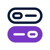 toggle icon for your website, mobile, presentation, and logo design. vector