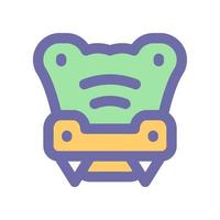 crocodile icon for your website design, logo, app, UI. vector