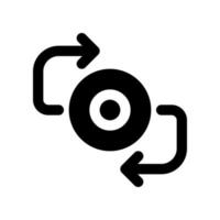 exchange icon for your website design, logo, app, UI. vector