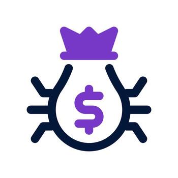 money bage icon for your website design, logo, app, UI. vector