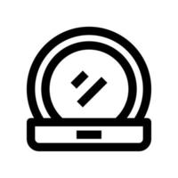 compact powder icon for your website design, logo, app, UI. vector