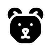 bear icon for your website design, logo, app, UI. vector