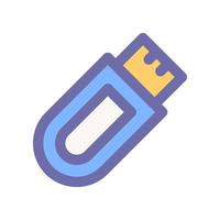 memoria USB icono para tu sitio web diseño, logo, aplicación, ui vector