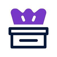 tissue icon for your website design, logo, app, UI. vector