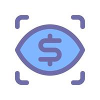vision icon for your website design, logo, app, UI. vector