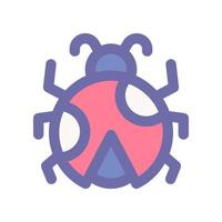 ladybug icon for your website design, logo, app, UI. vector