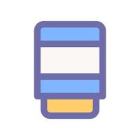 eraser icon for your website design, logo, app, UI. vector