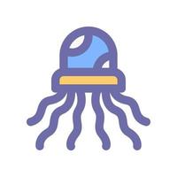 jellyfish icon for your website design, logo, app, UI. vector