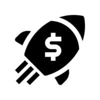 rockete icon for your website design, logo, app, UI. vector