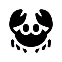 crab icon for your website design, logo, app, UI. vector