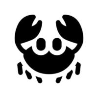 crab icon for your website design, logo, app, UI. vector