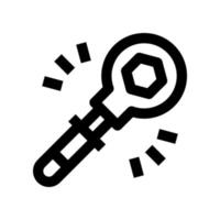 torque wrench icon for your website, mobile, presentation, and logo design. vector