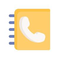 phone book icon for your website design, logo, app, UI. vector