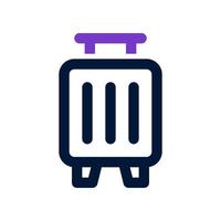 luggage icon for your website, mobile, presentation, and logo design. vector