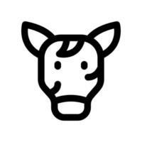 zebra icon for your website design, logo, app, UI. vector