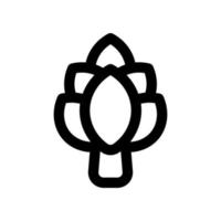 artichoke icon for your website design, logo, app, UI. vector