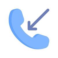 incoming  call icon for your website design, logo, app, UI. vector