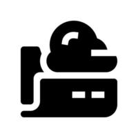 cloud icon for your website design, logo, app, UI. vector