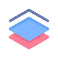 layer icon for your website design, logo, app, UI. vector