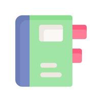 notebook icon for your website design, logo, app, UI. vector