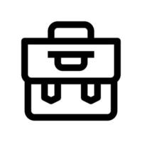 suitcase icon for your website, mobile, presentation, and logo design. vector