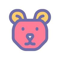 bear icon for your website design, logo, app, UI. vector