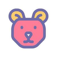 bear icon for your website design, logo, app, UI. vector