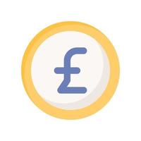 pound sterling icon for your website design, logo, app, UI. vector