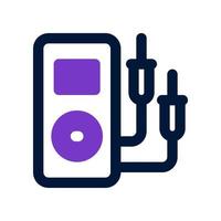 voltmeter icon for your website, mobile, presentation, and logo design. vector