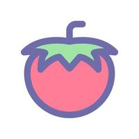 tomato icon for your website design, logo, app, UI. vector