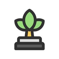 icono de trofeo para el diseño de su sitio web, logotipo, aplicación, ui. vector