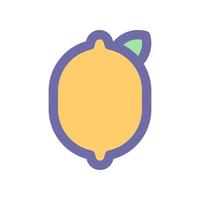 lemon icon for your website design, logo, app, UI. vector