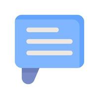 speech bubble icon for your website design, logo, app, UI. vector