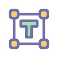 text icon for your website design, logo, app, UI. vector