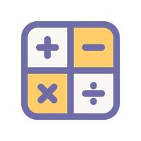 matemáticas icono para tu sitio web diseño, logo, aplicación, ui vector