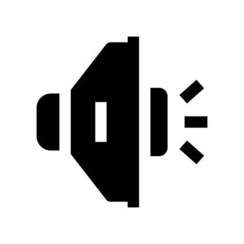 sound icon for your website, mobile, presentation, and logo design. vector