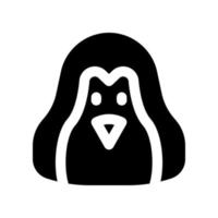 pingüino icono para tu sitio web diseño, logo, aplicación, ui vector