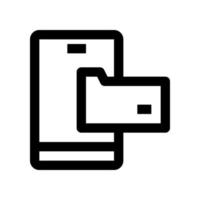 smartphone icon for your website design, logo, app, UI. vector