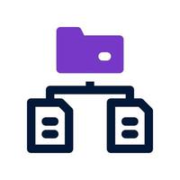 data sharing icon for your website design, logo, app, UI. vector