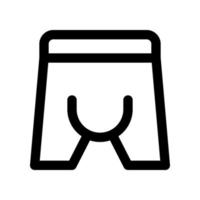 underwear icon for your website design, logo, app, UI. vector