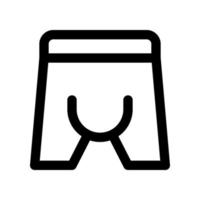 underwear icon for your website design, logo, app, UI. vector