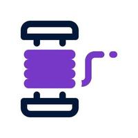 cable reel icon for your website, mobile, presentation, and logo design. vector