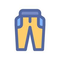 pantalón icono para tu sitio web diseño, logo, aplicación, ui vector