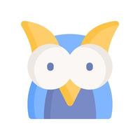 owl icon for your website design, logo, app, UI. vector