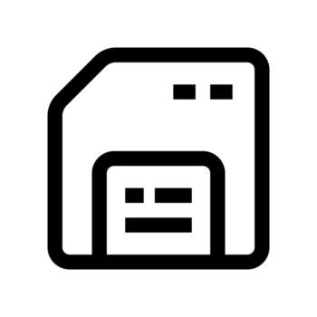 save icon for your website, mobile, presentation, and logo design. vector