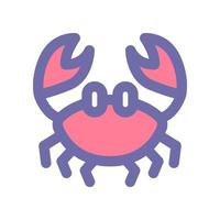 crab icon for your website design, logo, app, UI. vector