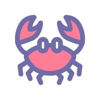 crab icon for your website design, logo, app, UI. vector