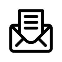 email icon for your website design, logo, app, UI. vector
