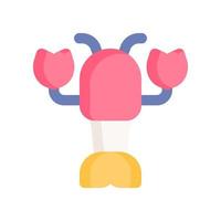 lobster icon for your website design, logo, app, UI. vector