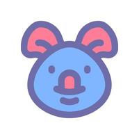 koala icon for your website design, logo, app, UI. vector